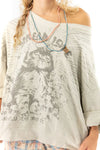 Magnolia Pearl Spread Love Hi Lo Francis Pullover in Moonlight