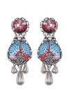 Ayala Bar Love Song Earring with Leverback Hook Blue Note Collection