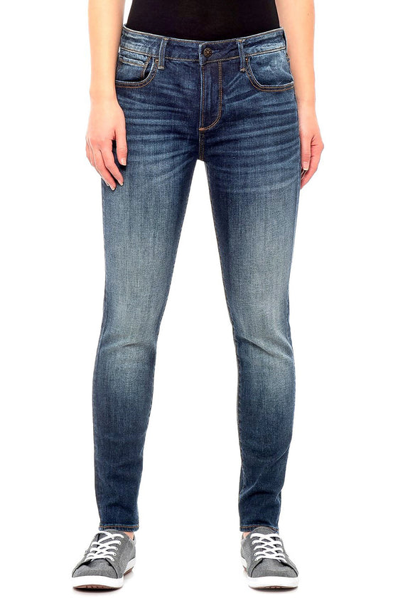 Driftwood Basic Clean Skinny Jean in Medium Wash