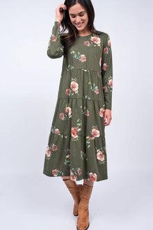  Uncle Frank By Ivy Jane Blooming Knit Midi Dress