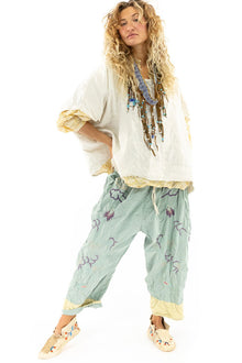  Magnolia Pearl Embroidered Alyce Dragon Pants in Big Sky