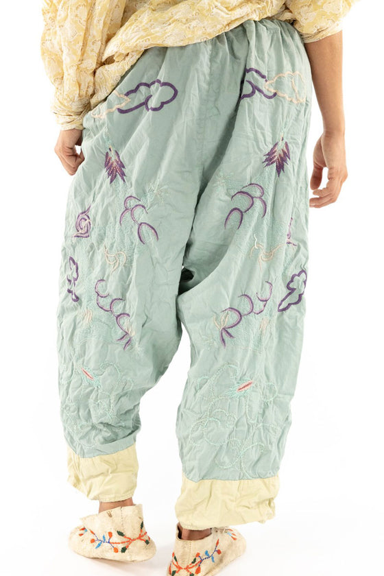 Magnolia Pearl Embroidered Alyce Dragon Pants in Big Sky