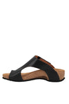 Taos Loop Sandal in Black