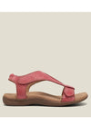 Taos The Show Sandal in Warm Red
