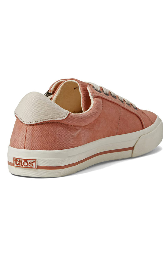 Taos Z Soul Canvas Sneaker in Clay/Cream Distressed