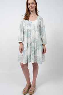  Uncle Frank By Ivy Jane Eyelet Roses Dress in Blue